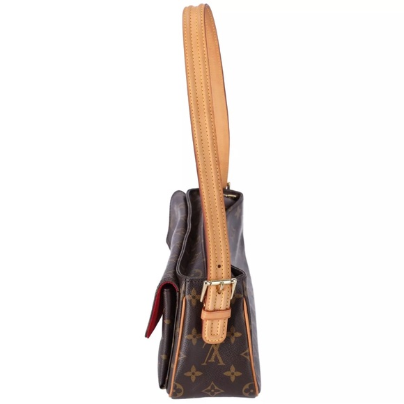 Louis Vuitton Monogram Viva Cite MM Shoulder Bag Brown Canvas - Picture 3 of 12